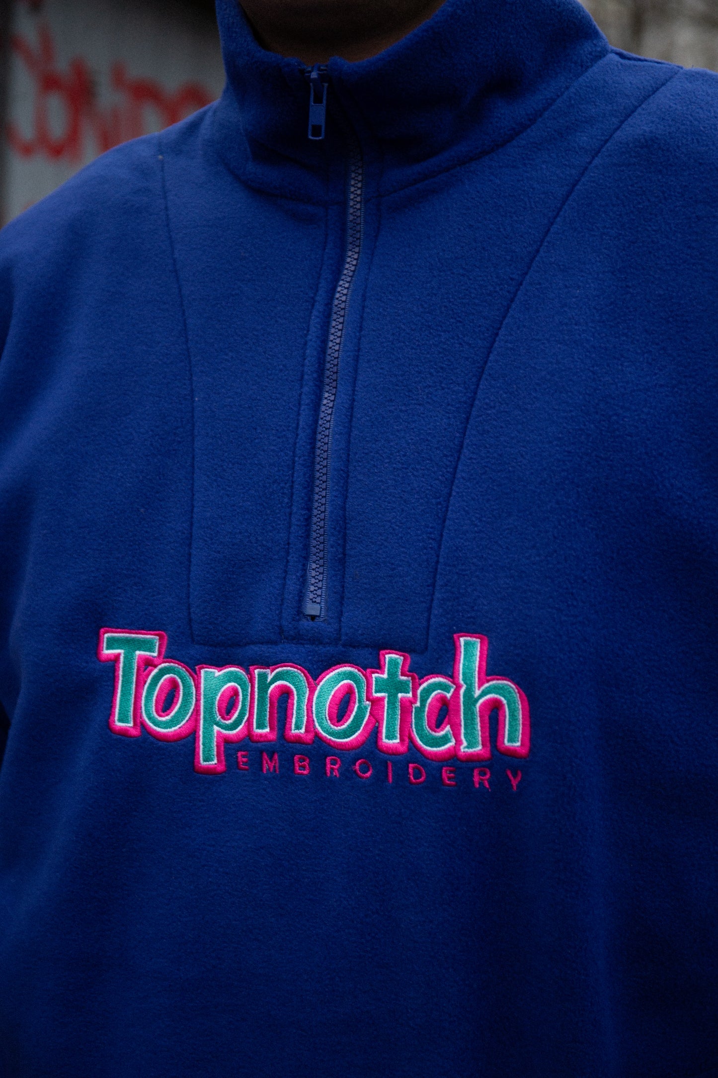 Polartec Fleece Troyer Royal Blue
