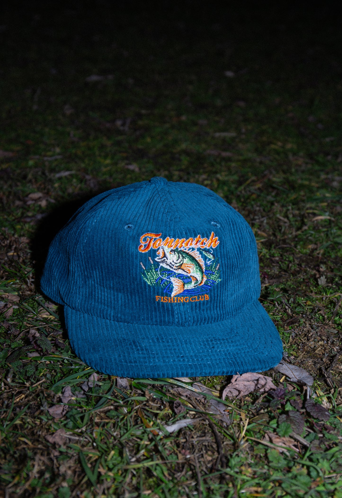 Cord Aqua Cap Fishing Club