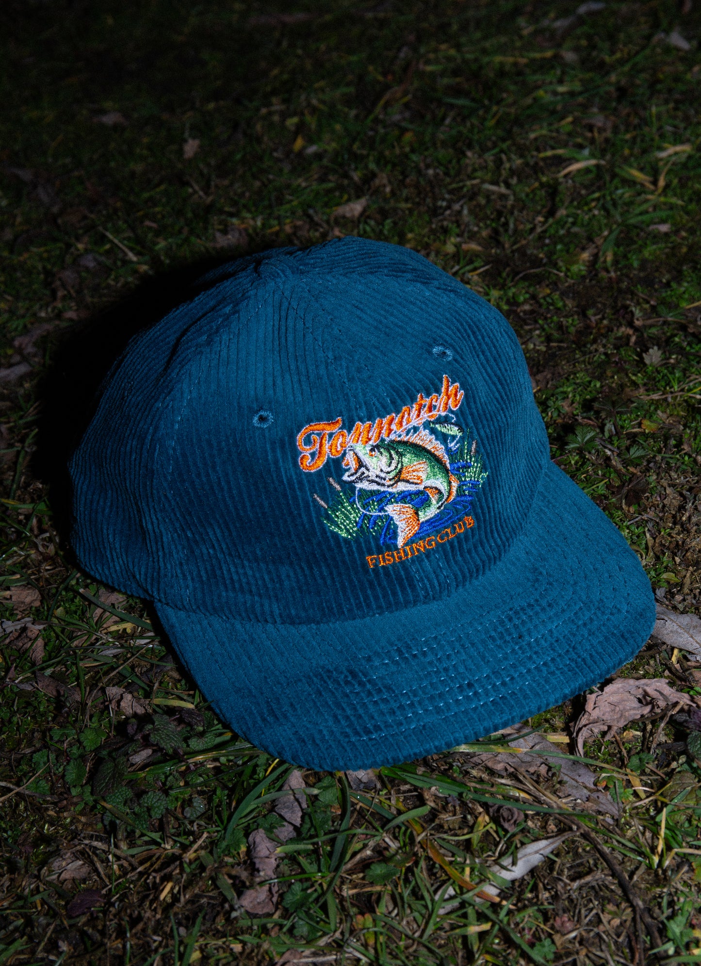 Cord Aqua Cap Fishing Club