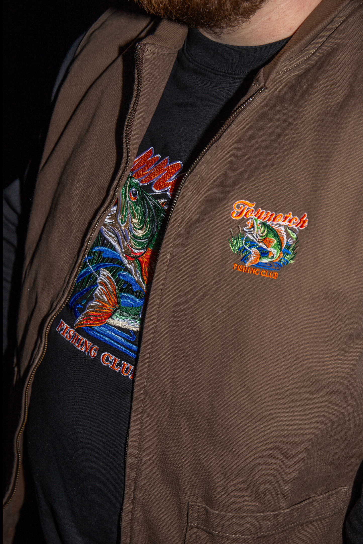 Topnotch Embroidery Fishing Club Vest