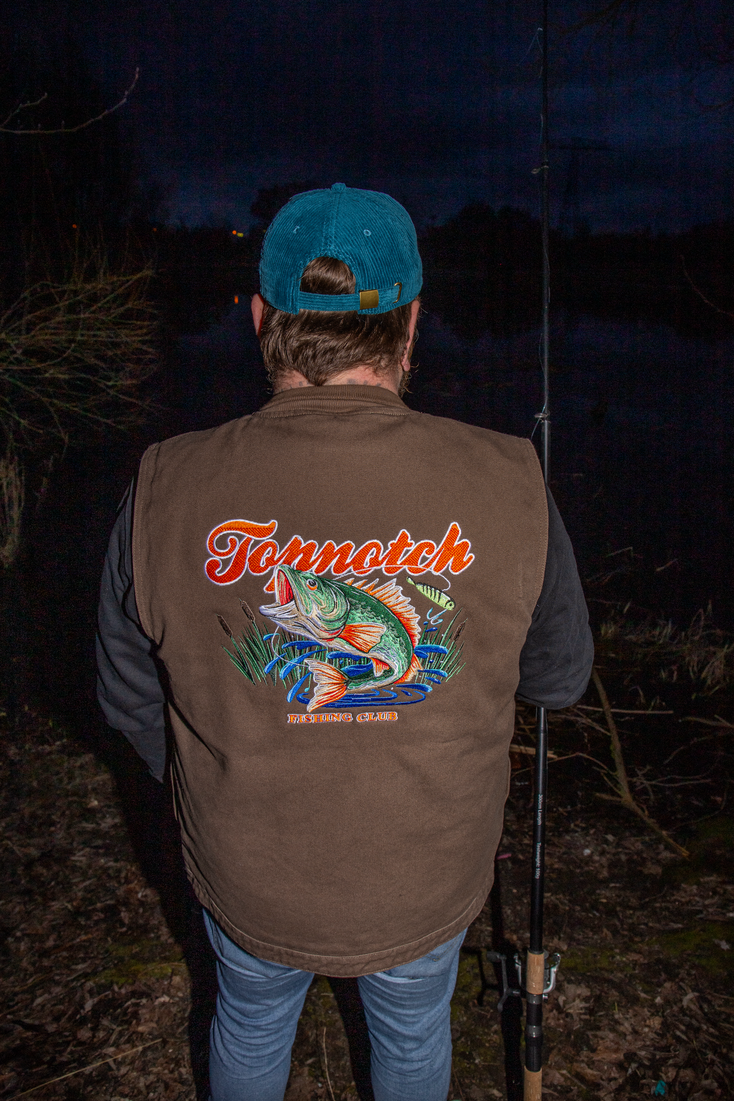 Topnotch Embroidery Fishing Club Vest